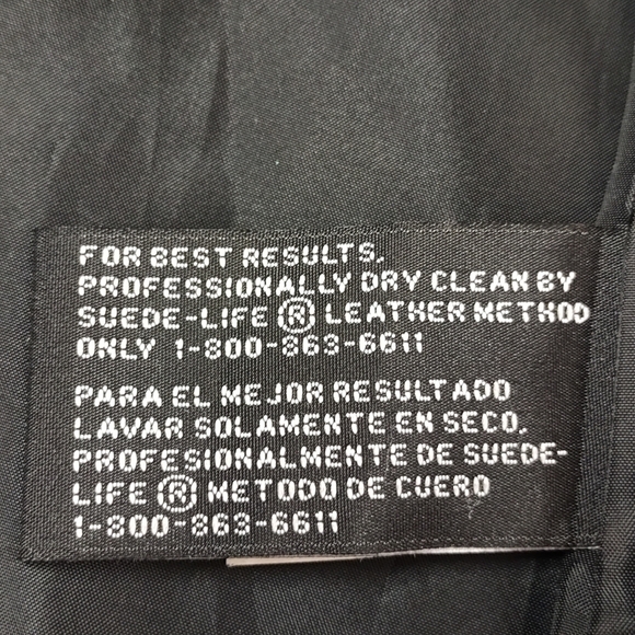 Worthington Women's Black Genuine Leather Jacket Size L - Picture 10 of 12